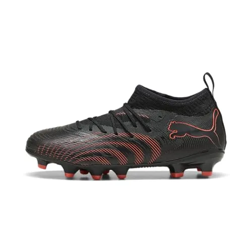 PUMA Future 9 Match FG/AG JR Fußballschuh - Hochwertiger Fußballschuh für Junioren, ideal für den Einsatz auf Rasen und Kunstrasen, mit strapazierfähigem Obermaterial und optimalem Tragekomfort.