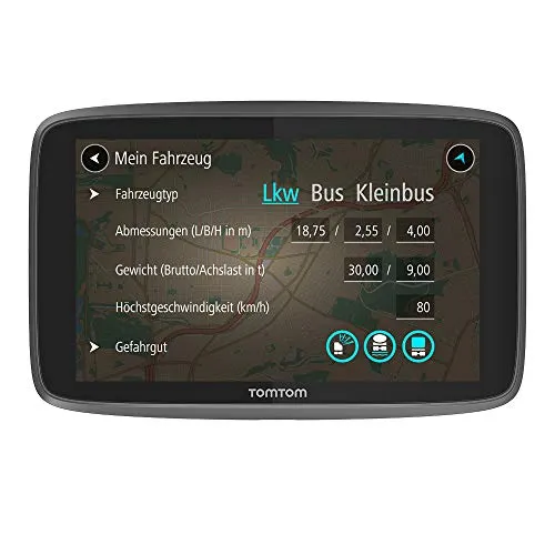 GO Professional 520 - 5 Zoll GPS-Navigationsgerät für Kfz, klare Navigation und optimierte Routenplanung