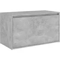 vidaXL Flurbank 80x40x45 cm Betongrau