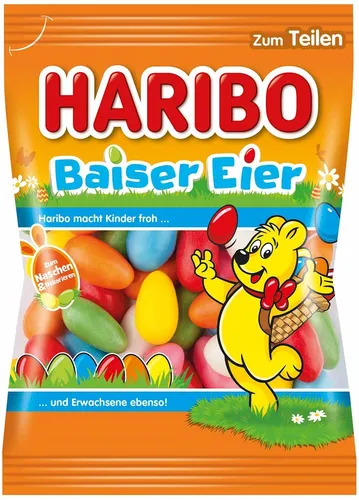 Haribo Baiser Eier Ostereier Ostern Osterhase in gelb von HARIBO