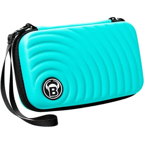 Bull's DE Darts Orbis XL Dartcase Tasche Mint - Taschen & Etuis - Robustes EVA-Material, clevere Raumaufteilung für 2 Dartsets und Platz für 12 Flights und 15 Schäfte, ideal für Dartsportler.