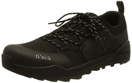 Fizik Terra Ergolace X2 Herren MTB Schuhe - Schwarz, Größe 45 - Fahrradschuhe mit atmungsaktiver Konstruktion und optimaler Passform für höchsten Komfort und Performance auf dem Mountainbike.