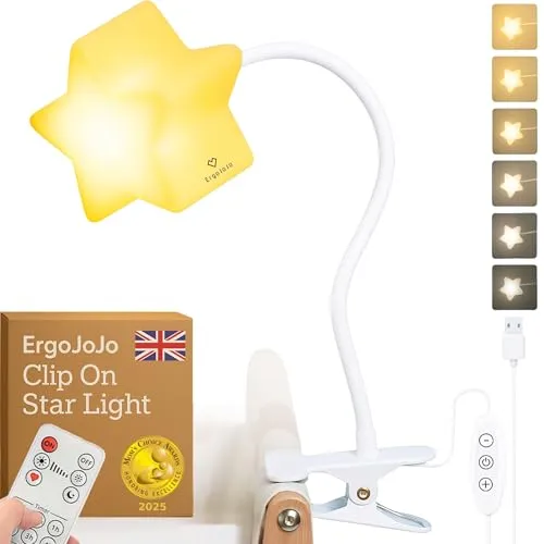 Ergojojo LED Stern Kinder Lampe für Schlafzimmer