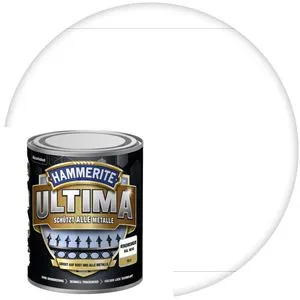 HAMMERITE Metallschutz-Lack ULTIMA Verkehrsweiß Matt 750ml in weiß von Hammerite