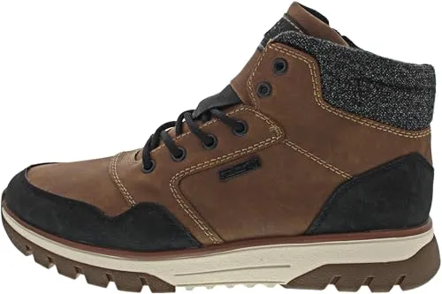 Rieker Schnürstiefel Braun - Herren-Stiefel mit echtem Lammwollfutter und RiekerTEX für optimalen Nässe- und Kälteschutz. Ideal für kalte Tage mit schockabsorbierender Laufsohle und besonderer Rieker Passform.