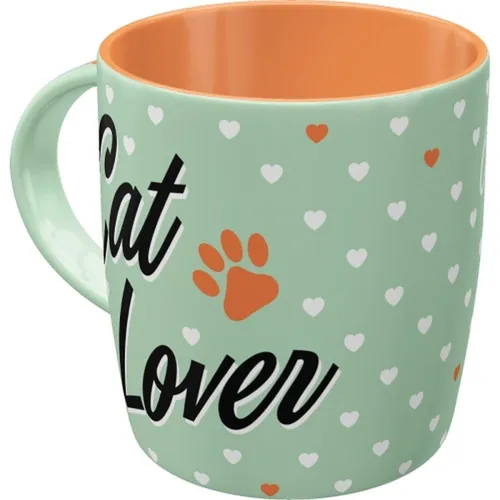 Nostalgic-Art - Kaffeebecher Kaffeepott Teetasse Keramik - Cat Lover
