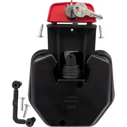 O.M.R. Mülltonnenschloss – Schwerkraftschloss für sichere Müllentsorgung