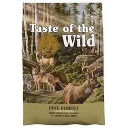 Taste of the Wild Pine Forest 12,2kg - Premium Hundefutter - Hochwertiges Hundefutter mit Wild, Lamm und Fisch für gesunde Ernährung und Vitalität Ihres Hundes.