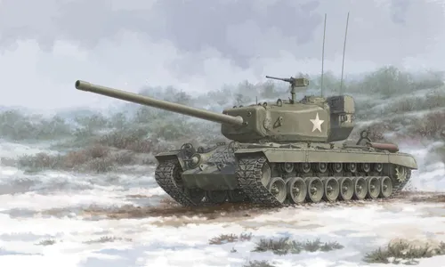 Hobby Boss US T29E3 Heavy Tank (84511) - Modellbau Bausatz für den US T29E3 Heavy Tank, detailgetreu und ideal für Modellbau-Enthusiasten, die historische Panzer nachbauen möchten.