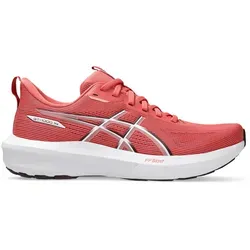 ASICS GT-1000 14 Damen Laufschuh - Stabilität in Koralle und Grau - Laufschuhe für Überpronierer mit DUOMAX-Stütze für gezielte Stabilisierung und FF BLAST-Dämpfung für gelenkschonenden Komfort bei jedem Schritt.