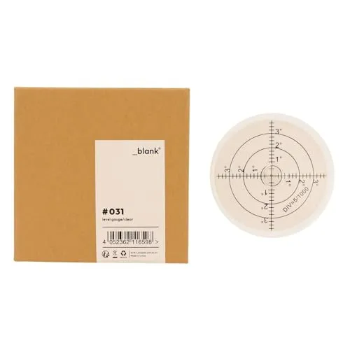 _blank #031 | große Libelle | Phono Wasserwaage zur Hi-Fi-Justage