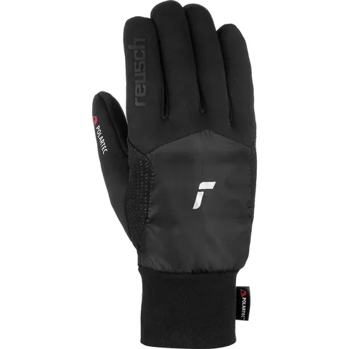 Reusch Garhwal Hybrid TOUCH-TEC Handschuhe (Größe 9, schwarz) - Skihandschuhe mit winddichter Oberhand und isolierenden Eigenschaften, ideal für optimale Wärme und Grip beim Skitourengehen.