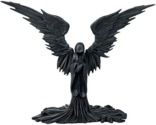 Nemesis Now Angel of Death Figurine 23cm Black - Action- & Spielfiguren, beeindruckende 23 cm große Figur des Engels des Todes aus hochwertigem Stone-Material, ein Must-Have für Sammler und Fantasy-Fans.