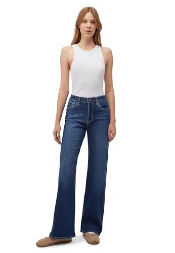 Mavi Damen Jeans Loose Fit High-Rise Wide Leg