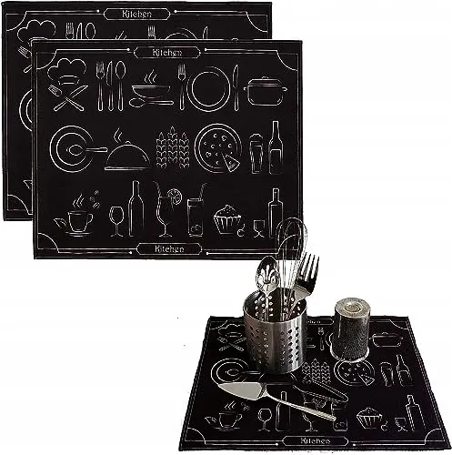 Geschirrständer & Abtropfflächen Schwarz von HAMUR HOME