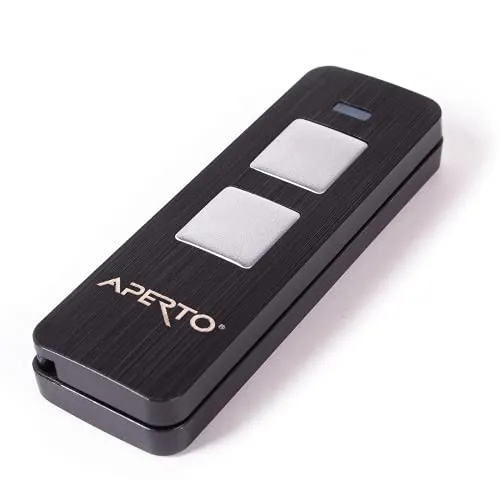 Aperto Handsender PEARL TWIN, Sommer 868,8 MHz SOMLOQ2 Toröffner Tordrücker
