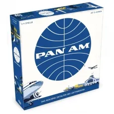 PAN AM - Lustiges Strategie-Brettspiel für die ganze Familie - Gesellschaftsspiel mit 52 Flugzeugminiaturen aus 4 Epochen der Luftfahrt, ideal für 2-4 Spieler ab 12 Jahren. Erlebe spannende historische Ereignisse und baue dein eigenes Geschäftsimperium auf!