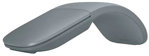 Microsoft Surface Arc Maus - Ergonomische Bluetooth-Maus - Mäuse: Die schlanke Surface Arc Mouse in Ocean bietet ein einzigartiges Design, das flach zusammengeklappt werden kann und ergonomischen Komfort für unterwegs.
