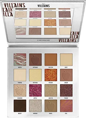 Produktbild Catrice Disney Princess & Villains Disney Villains Evil Queen Eyeshadow Palette, Nr. 02 Magic Mirror On The Wall, mehrfarbig, 16 Farben (18g)