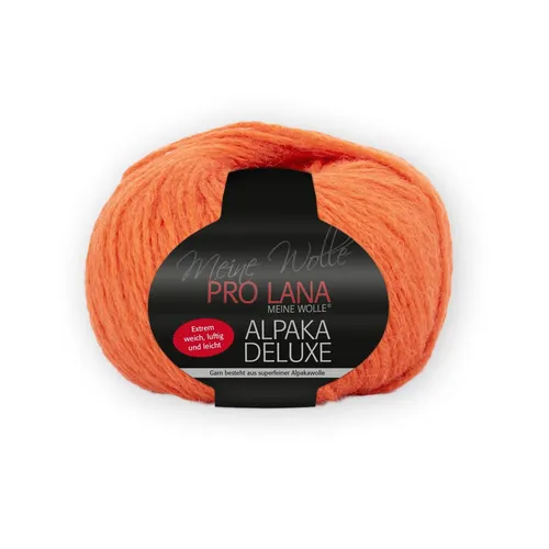ALPAKA DELUXE von PRO LANA - ZIEGEL (26) - 50 g / ca. 150 m Wolle