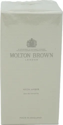 Neon Amber EdT Spray - Unisex Duft mit kühner Amber-Vanille-Duftkomposition, belebt durch Mandarinenöl und rosa Pfeffer. Perfekt für alle, die ihre Individualität ausdrücken möchten.