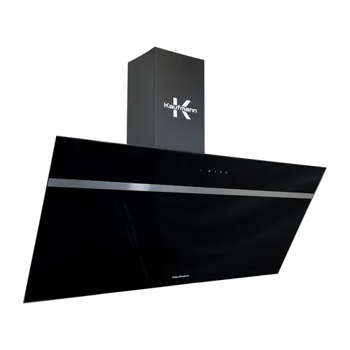 Dunstabzugshaube 90 cm KAUFMANN VIKTORIA 90 BL Kopffreihaube 1000 m³/h Wandhaube