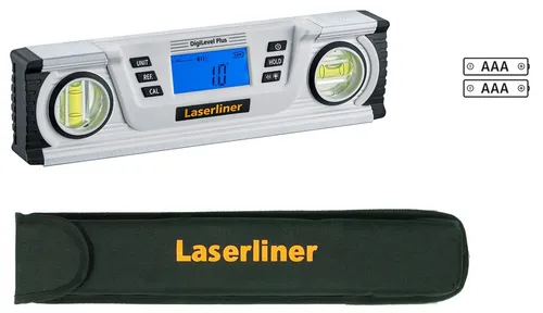 Laserliner DigiLevel Plus 25 (25 cm) - Präzise Wasserwaage für exakte Messungen, ideal für Handwerker und DIY-Projekte in Werkstatt und Zuhause