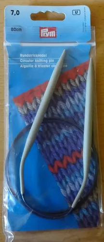 Rundstricknadel Stärke 7 Länge 80 cm PRYM 211387