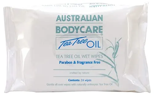 Produktbild Australian Bodycare Feuchttücher mit Teebaumöl