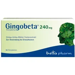 Gingobeta 240 mg Filmtabletten von betapharm