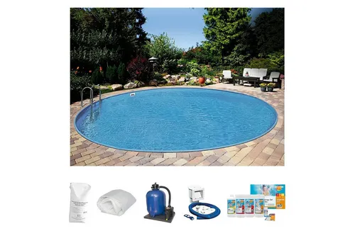 Clear Pool Rundpool PREMIUM IBIZA Set, 6-tlg von Clear Pool