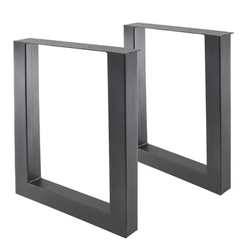 2U Tischbeine im U Design von Bentatec Home Esstisch Tisch Möbel Anthrazit DB703