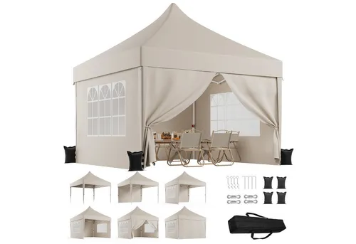 Pavillons & Gartenlauben Beige von HOMALL