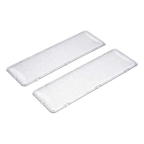 easyPART Kompatibel/Ersatz für EUROPART 10062647 2x Lampenabdeckung 175x60mm wie Bosch Siemens Neff 00264984 für Dunstabzugshaube