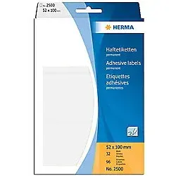 HERMA 2430 Vielzweck-Etiketten - 640 Stück, 22 x 32 mm, selbstklebend und umweltschonend, ideal zum Kennzeichnen im Haushalt und Büro