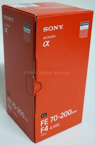 SONY SEL70200G - Vollformat 70-200 mm f 4.0 G-Objektiv, exzellente Schärfe und wunderschönes Bokeh für Natur- und Sportaufnahmen