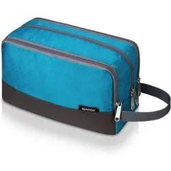 Kulturbeutel Herren Damen Reisezubehör Kosmetiktasche A Himmelblau