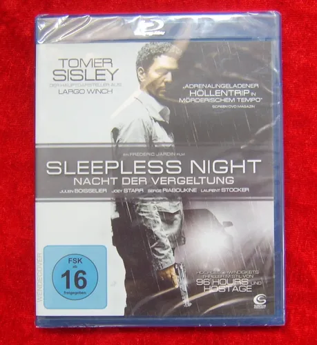 Sleepless Night, Tomber Sisley aus Largo Winch, Blu-Ray Disc, Neu