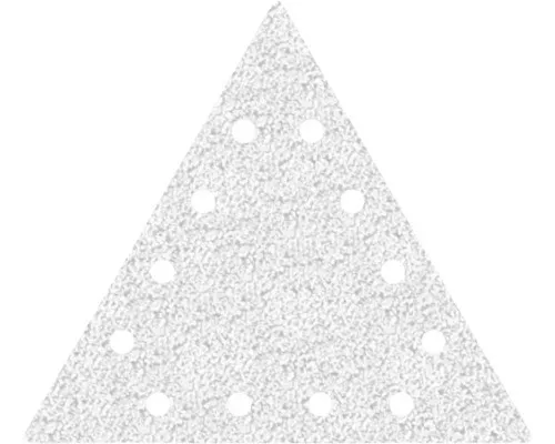 Klett-Schleifblatt Menzer 250x290 mm, 12-Loch, Korn 60, Korund, 25er Pack