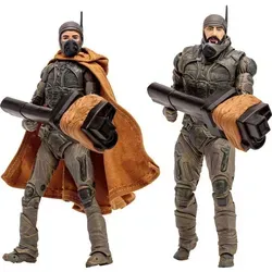 Dune: Teil 2 Actionfiguren 2er-Pack Stilgar & Shishakli (Gold Label) 18 cm - Aufstellfiguren & Statuen, detailreiche Actionfiguren im exklusiven Gold Label Design für Sammler und Dune-Fans.