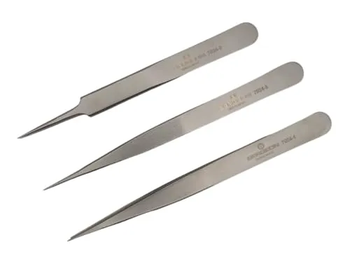 Bergeon 7024-P03 Uhrmacherpinzette 