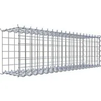 Gabiona Gabione-Anbaukorb Typ 2 30 x 100 x 20 cm - Robuster Gabione-Anbaukorb aus verzinktem Drahtgitter, ideal für individuelle Gartengestaltung. Er ermöglicht eine flexible Erweiterung Ihrer Gabione und wird mit allen benötigten Materialien geliefert.