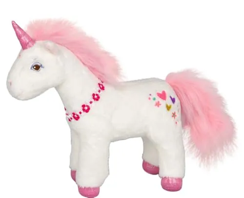 Coppenrath Verlag Einhorn Rosalie - Das zauberhafte Einhorn Rosalie – 23 cm groß, mit glitzerndem Horn und schimmernden Hufen. Perfekt zum Spielen und Sammeln für alle Lillifee-Fans!