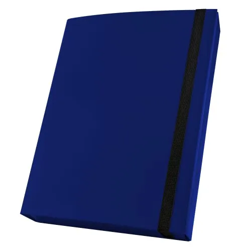 Netuno Sammelmappe A4 Pappe 50 mm dunkelblau Dokumentenmappe Klappordner Kartonmappe mit Gummizug Mappe PP 1 Stück