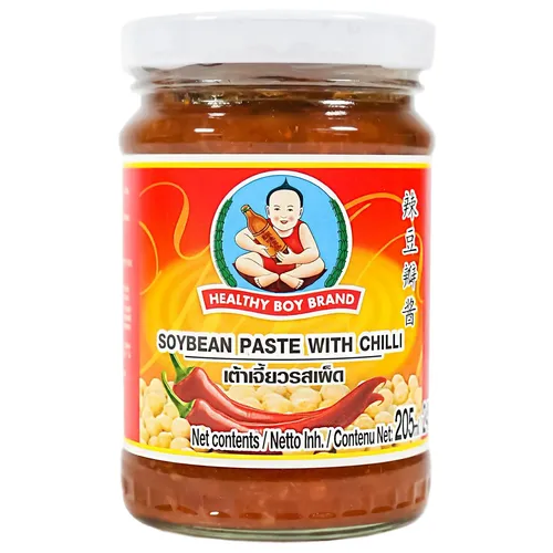 Healthy Boy Thailändische Sojabohnenpaste mit Chili  Sojabohnen Paste mit Chili