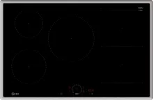 NEFF T58SHW1L0 - N70 Induktionskochfeld, 80 cm, Combizone und Twist Touch, WLAN-fähig für flexibles Kochen
