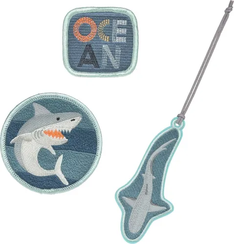 LÄSSIG Anhänger und Patches Set von LÄSSIG