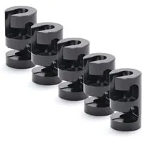 Orion Lightstyle Deckenpin 2 Kabelführungen Schwarz 5 Stück