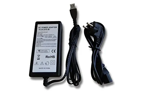 vhbw Netzteil kompatibel mit HP Deskjet 5160, 5740, 5168, 5150, 5650, 5652, 5850, 9650, 9670, 9680, HP Photosmart 7268 und mehr Drucker - 200 cm
