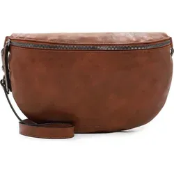 SURI FREY Umhängetasche Crossbodybag - Umhängetasche in edlem Cognac-Look, geräumiges Hauptfach mit Zipper, stufenlos verstellbarer Schulterriemen für optimalen Tragekomfort – ideal für jeden Anlass.
